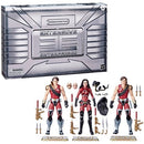 G.I. Joe Classified Series Crimson Strike Team Baroness", " Tomax", " & Xamot 6-Inch Action Figures