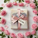 Personalized Elephant Blanket with Name | Floral Crown Design | Custom Gift for Girls, Women & Elephant Lovers
