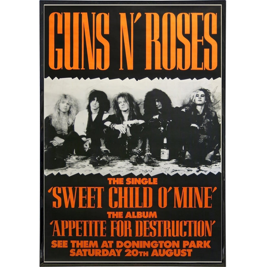 Guns N' Roses Show Poster Print Print The Original Underground 