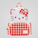 Hello Kitty (Sanrio) Gingham Mini Backpack by Loungefly