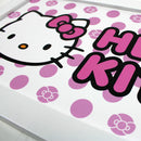 Hello Kitty Pink Bows Framed Wall Sign