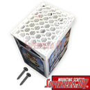 Hexagon Funko Pop Box Floating Shelves | Wall Mount fits Soft Cases or Hard Protectors or Funko Box only | Screws included!