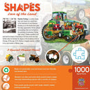 Shapes - Love of the Land 1000 Piece Shaped Jigsaw Puzzle