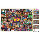 TV Time - 80's Shows 1000 Piece Jigsaw Puzzle