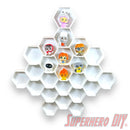 Honeycomb Wall Display for Disney Doorables: Organize and Showcase Your Collection