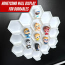 Honeycomb Wall Display for up to 19 Disney Doorables