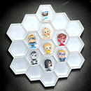 Honeycomb Wall Display for up to 19 Disney Doorables