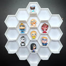 Honeycomb Wall Display for up to 19 Disney Doorables