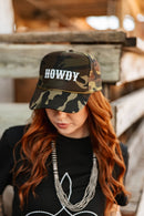 Howdy Full Camo Trucker Hat