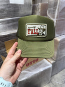 Howdy Y'all Olive Patch Trucker Hat