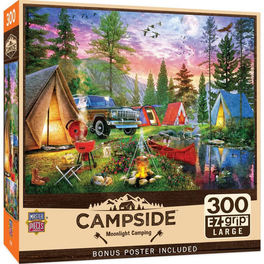 Campside - Moonlight Camping 300 Piece EZ Grip Jigsaw Puzzle