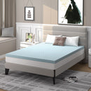 4 Inch Gel Injection Memory Foam Mattress Top Ventilated Mattress Double Bed