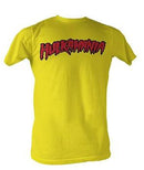 Yellow Hulkamania Youth T-Shirt
