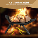 31/25/18 Inch Fireplace Grate for Outdoor Fire Pit