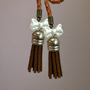 Lariat Luxe - Leather Tumbler Collar *Limited Edition*