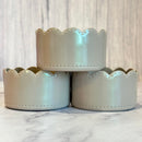 Taupe Shimmer Scallop Boot