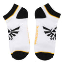 Hyrule Crest (The Legend of Zelda) Ladies Ankle Socks 5 Pair Set