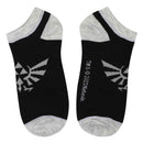 Hyrule Crest (The Legend of Zelda) Ladies Ankle Socks 5 Pair Set