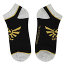 Hyrule Crest (The Legend of Zelda) Ladies Ankle Socks 5 Pair Set