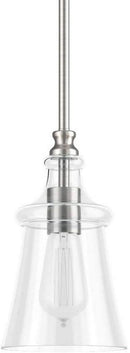 Park Harbor PHPL5481BN Milford 6-in Wide Single Light Mini Pendant