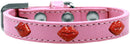 Dog, Puppy & Pet Widget Fashion Collar, "Red Glitter Lips"