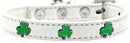 Dog, Puppy & Pet Widget Collar, "Shamrock"
