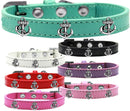Dog, Puppy & Pet Widget Fashion Collar, "Silver Anchor"