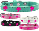 Dog, Puppy & Pet Widget Fashion Collar, "Pink Palm Tree"