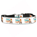Pet Dog & Cat Nylon Collar or Leash, "Happy Camper"