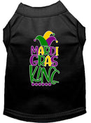 Pet Dog & Cat Shirt Screen Printed, "Mardi Gras King"