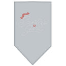 Christmas Pet and Dog Bandana Rhinestone, "Santa's Girl"