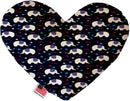 Pet and Dog Plush Heart or Bone Toy, "Oh Baby Group" (Available in different sizes, and 12 different pattern options!)