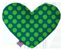Pet and Dog Plush Heart or Bone Toy, "St. Patrick's Day Group" (Available in different sizes, and 6 different pattern options!)