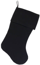 Velvet Christmas Stocking Blank, Plain (Available in 14 colors!)