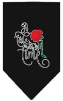 Pet and Dog Bandana Screen Printed, "Timeless Tale"