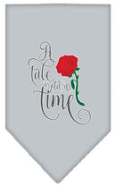 Pet and Dog Bandana Screen Printed, "Timeless Tale"