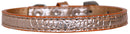 Dog, Puppy & Pet Designer Croc Collar, "Wichita Plain 1/2" Wide"