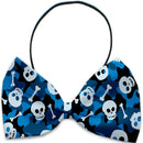 Halloween Pet, Dog and Cat Bow Ties, "Skulls Group"