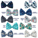 Christmas Pet, Dog and Cat Bow Ties, "Winter Wonderland