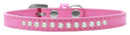 Dog, Puppy & Pet Fashion Collar, "One Row Pearl Rimsets"