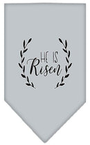 Pet and Dog Bandana Screen Printed, "He Is Risen"