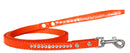 Dog, Puppy & Pet Designer Croc Leash, "One Row Clear Crystal"