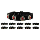 Dog, Puppy & Pet Collar, "Pasadena Crystal Flower"
