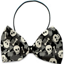 Halloween Pet, Dog and Cat Bow Ties, "Skulls Group"