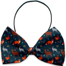 Pet, Dog and Cat Bow Ties, "Forest Friends Group"