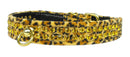 Dog, Puppy and Pet Collar, "Animal Print Jungle King"