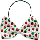 Christmas Pet Bow Ties, "Sweet Snowflakes Group"