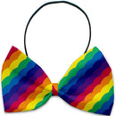 Pet, Dog and Cat Bow Ties, "Rainbow Pride Group"