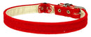 Premium Plain Cat Safety Collar, "Velvet, Blank"