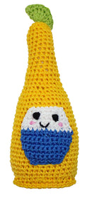 Knit Knacks Organic Cotton Pet, Dog Toy, "Beverages Group" (Choose from 9 different options!)